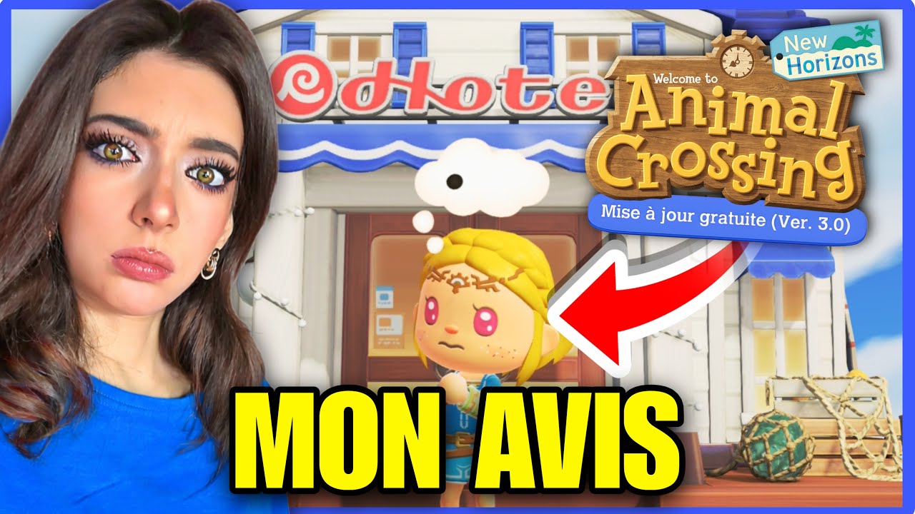 MON AVIS SUR LA MISE À JOUR 3.0 DE ANIMAL CROSSING NEW HORIZONS ! (Clip)