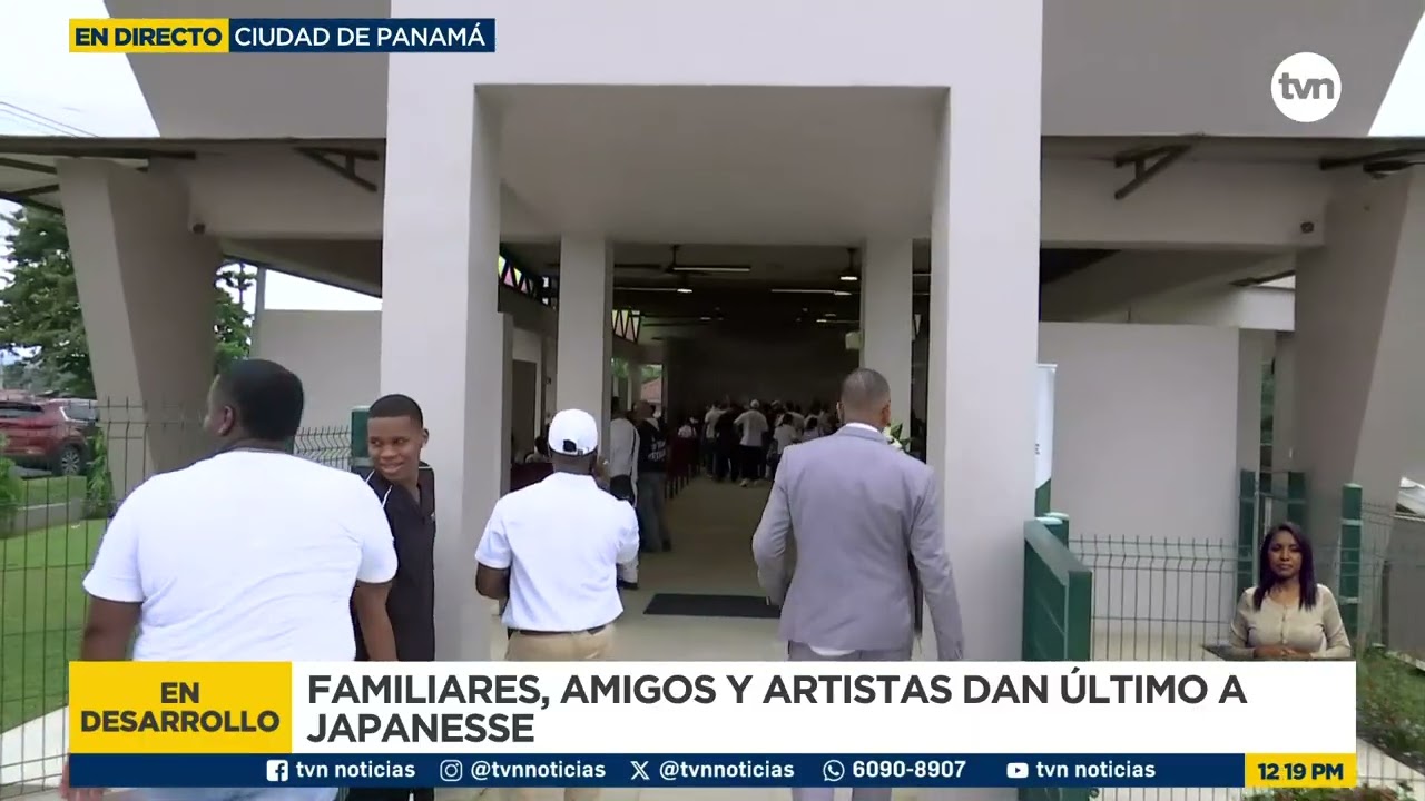 Realizan honras fúnebres del cantante Japanese en el Cementerio Parque Praderas de La Paz