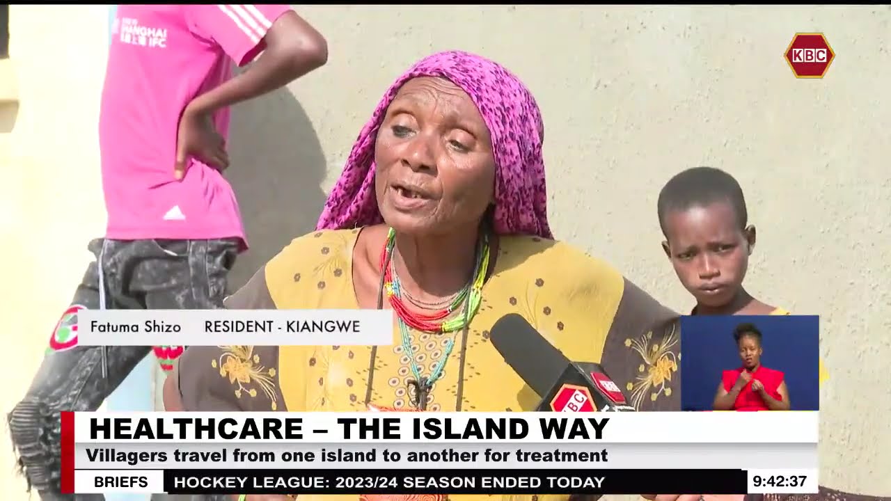 Healthcare - The Island Way: Hospitals are scarce in numerous islands of Lamu County