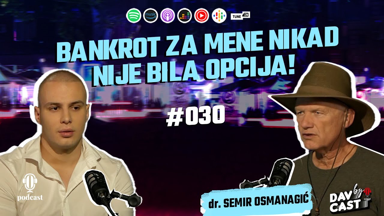 Semir Osmanagić: Otišao sam u Ameriku sa pola miliona dolara duga - Davcast by Oslobođenje 030