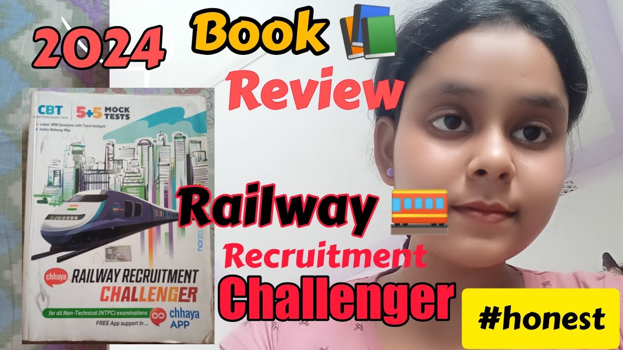 Book 📚 review Railway recruitment challenger 