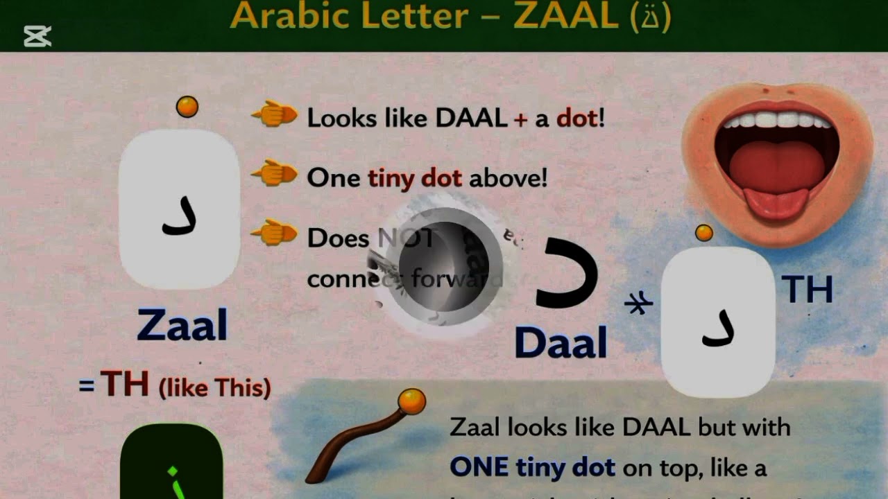 Learn Arabic Alpha in very easy way ..with images and explanations repeat after me#arabic#alphabet 
