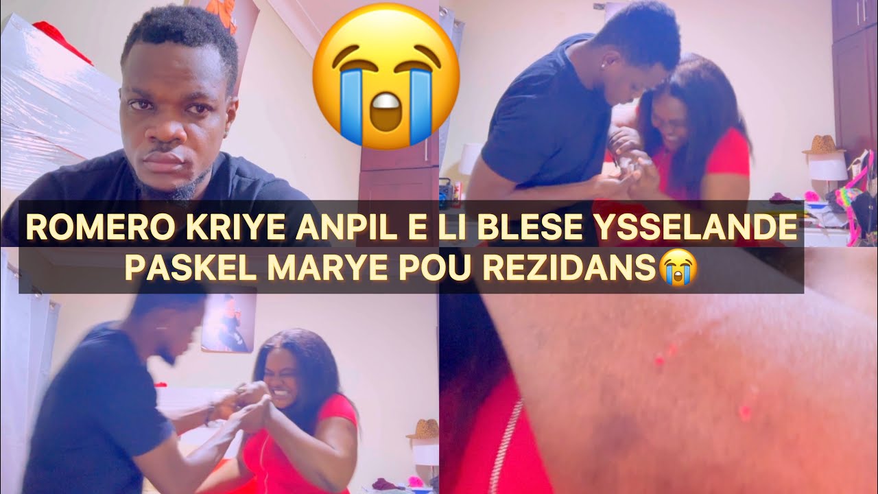Romero kriye anpil e Li blese Ysselande paskel konn Li marye pandanl avel lan pou rezidans 🤦‍♀️😭
