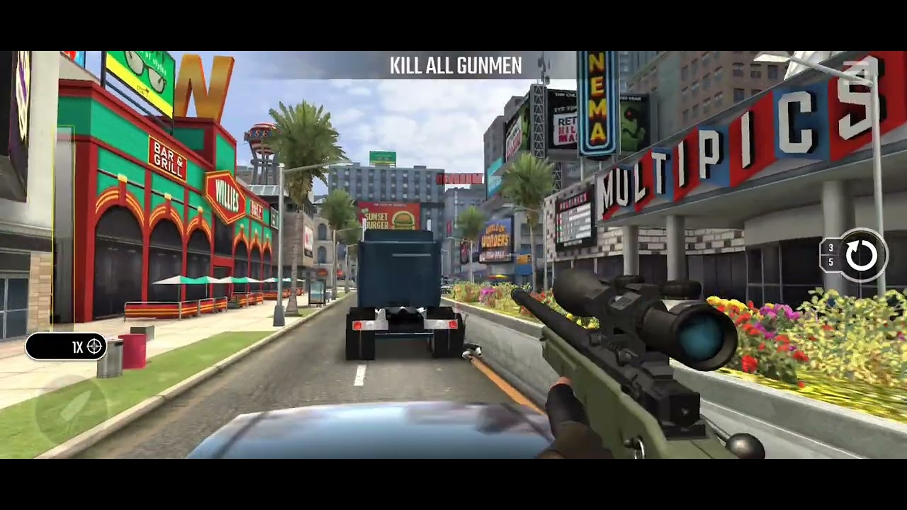 Pure Sniper Z22 Mission 34 The Passenger Kill All Gunmen