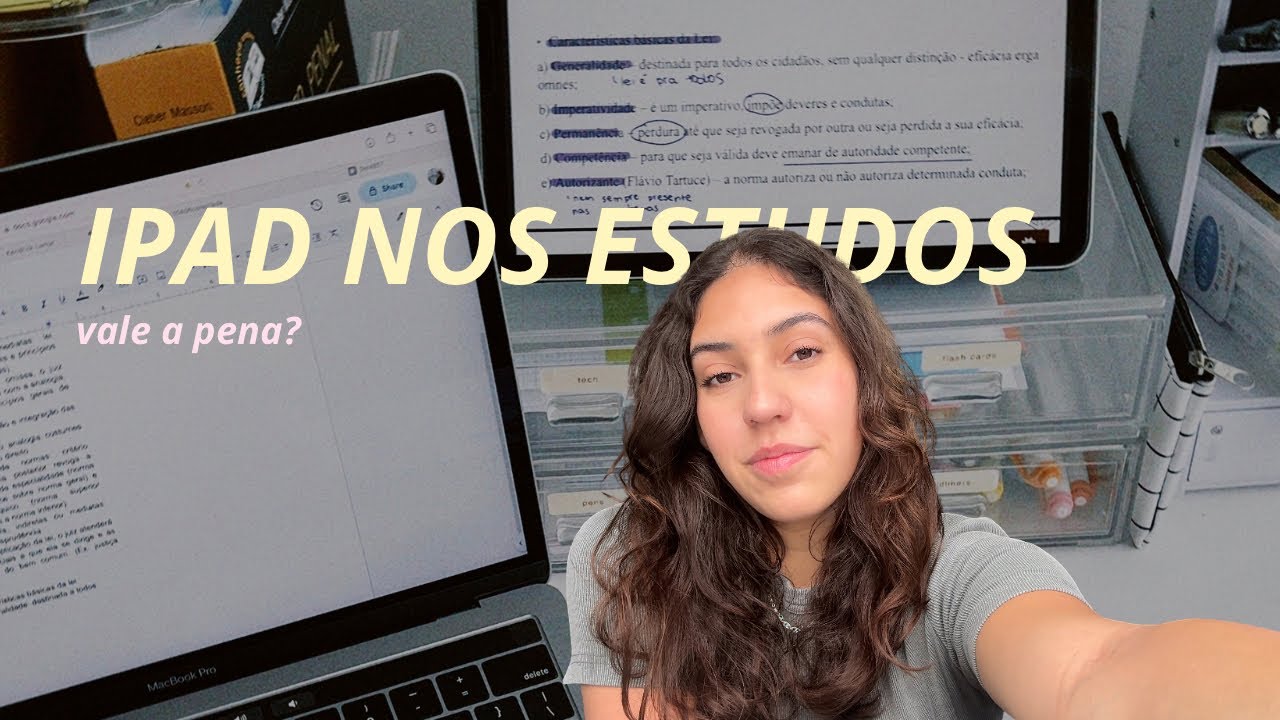 VALE A PENA USAR IPAD NOS ESTUDOS? | Tudo sobre meu ipad + melhores apps