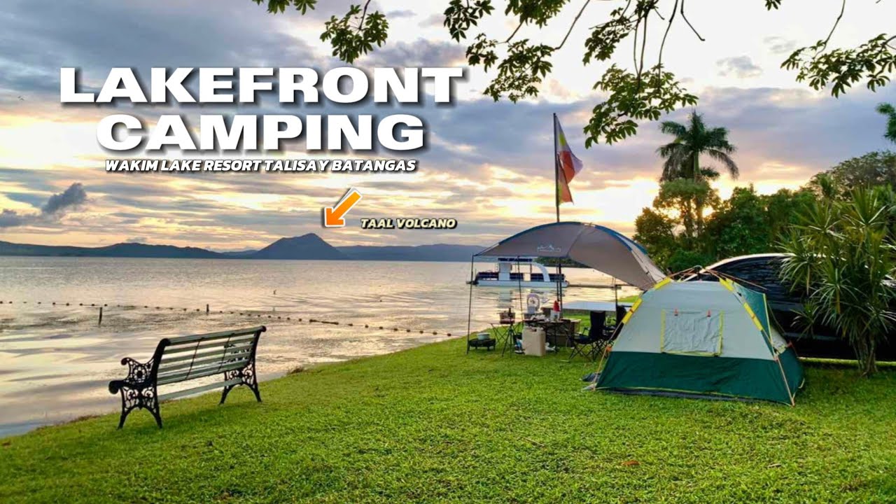 Car Camping WAKIM LAKE RESORT Episode 4 | Taal Lake Front Talisay Batangas #carcampingphilippines