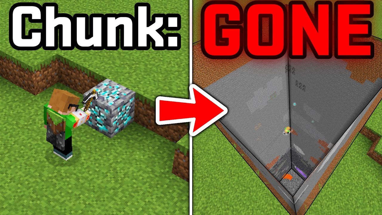 If I break a Block, the entire Chunk DISAPPEARS.