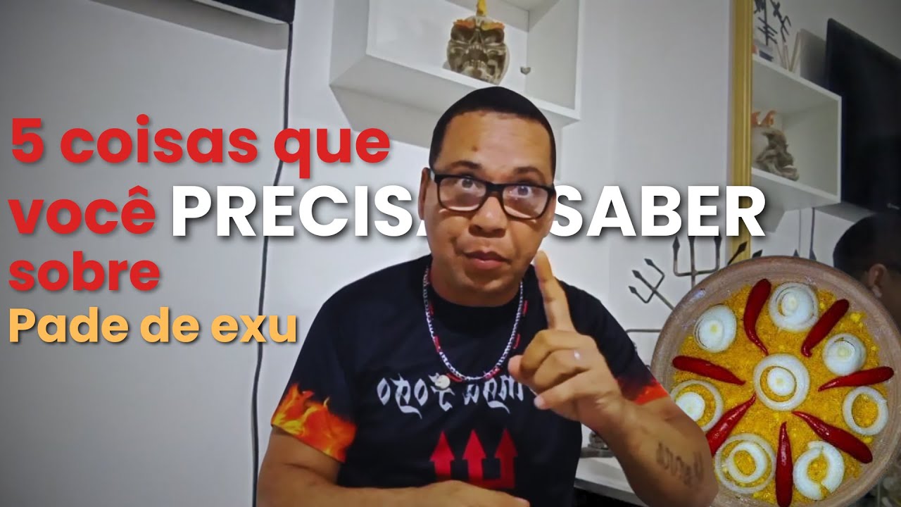 5 coisas BÁSICAS sobre Pade de Exu que você PRECISA SABER!
