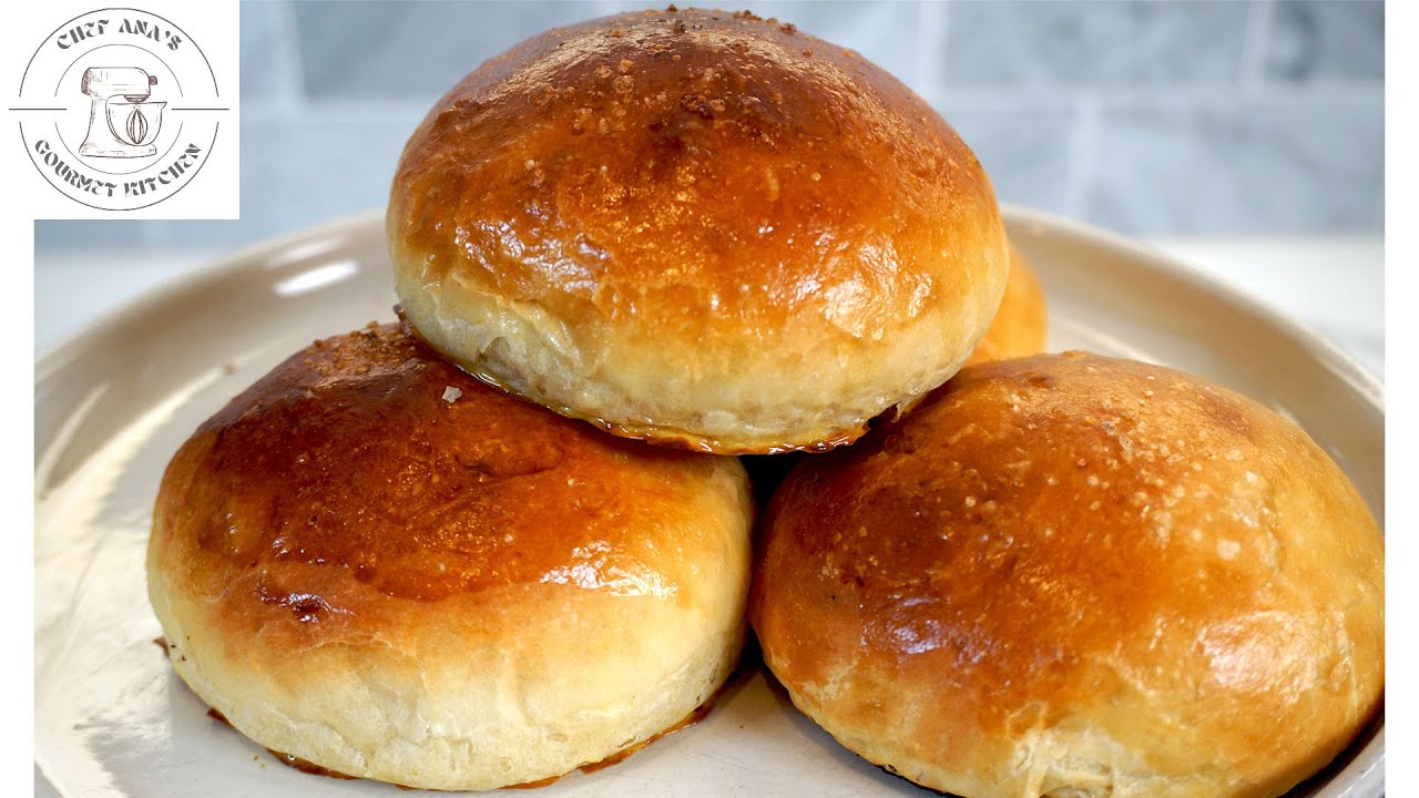 Pastry Chef Teaches How to Make Fluffy Soft Potato Buns #burgerbunrecipe #potatobuns #buns