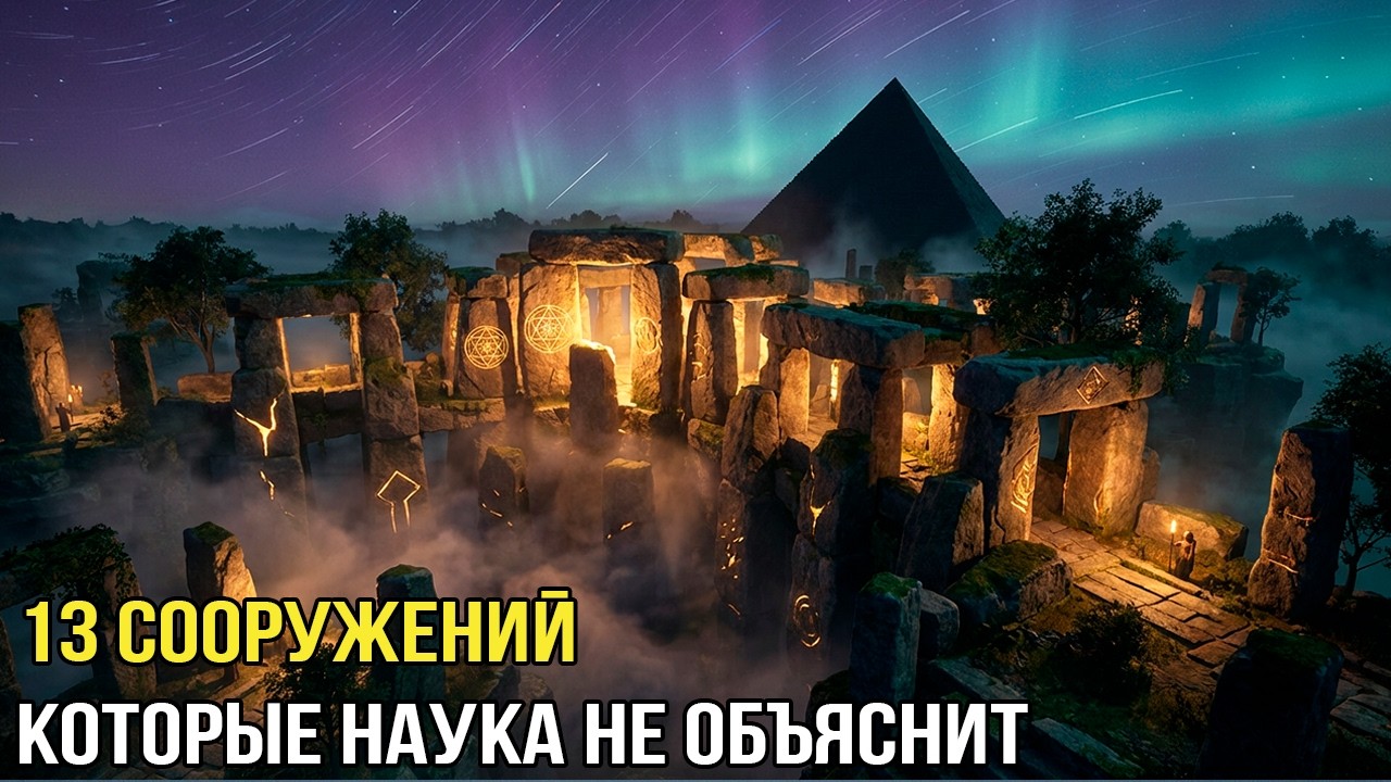 ЭТО ПОСТРОИЛИ БЕЗ МАШИН И ТЕХНОЛОГИЙ! 13 Сооружений, Которые Наука Не Может Объяснить!