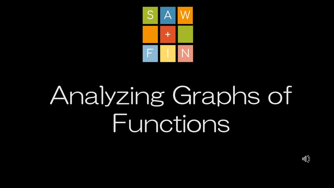 Precalculus 1.5 Analyzing Graphs of Functions