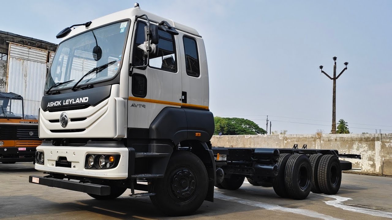 Ashok Leyland 3120HU | BS:6 P2 | 10-колесный самосвал с подъёмной осью | Грузоподъёмность 21 тонн...