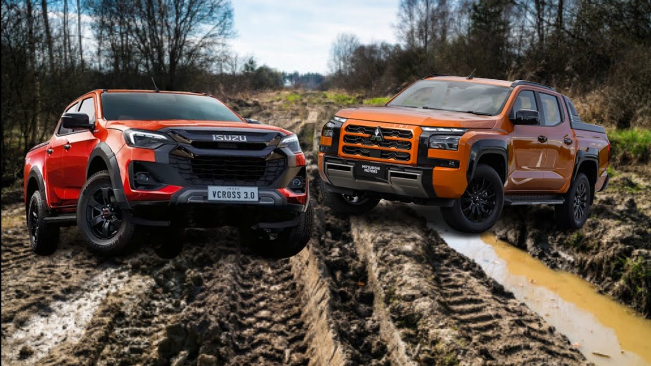 Iconic Adventure: The All-New 2024 Isuzu D-Max vs. 2024 Mitsubishi L200 – Off-Road Mastery