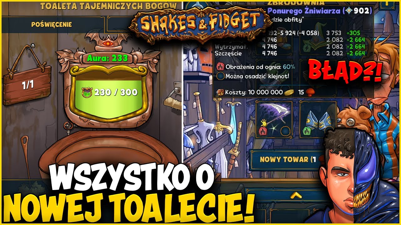 ⭐ WSZYSTKO, CO MUSISZ WIEDZIEĆ O NOWEJ TOALECIE ⭐ SHAKES & FIDGET ⭐ N3UTR4L ⭐