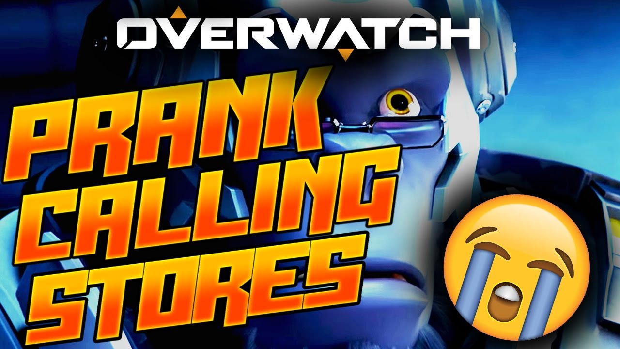 PRANK CALLING JOBS AS OVERWATCH CHARACTERS!