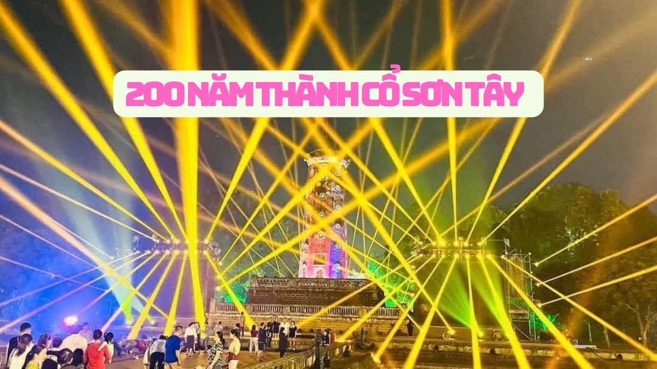 Trực tiếp | Lễ kỷ niệm 200 năm Thành cổ Sơn Tây | Ca sỹ Tùng Dương, Diva Mỹ Linh @phobosontayofficial