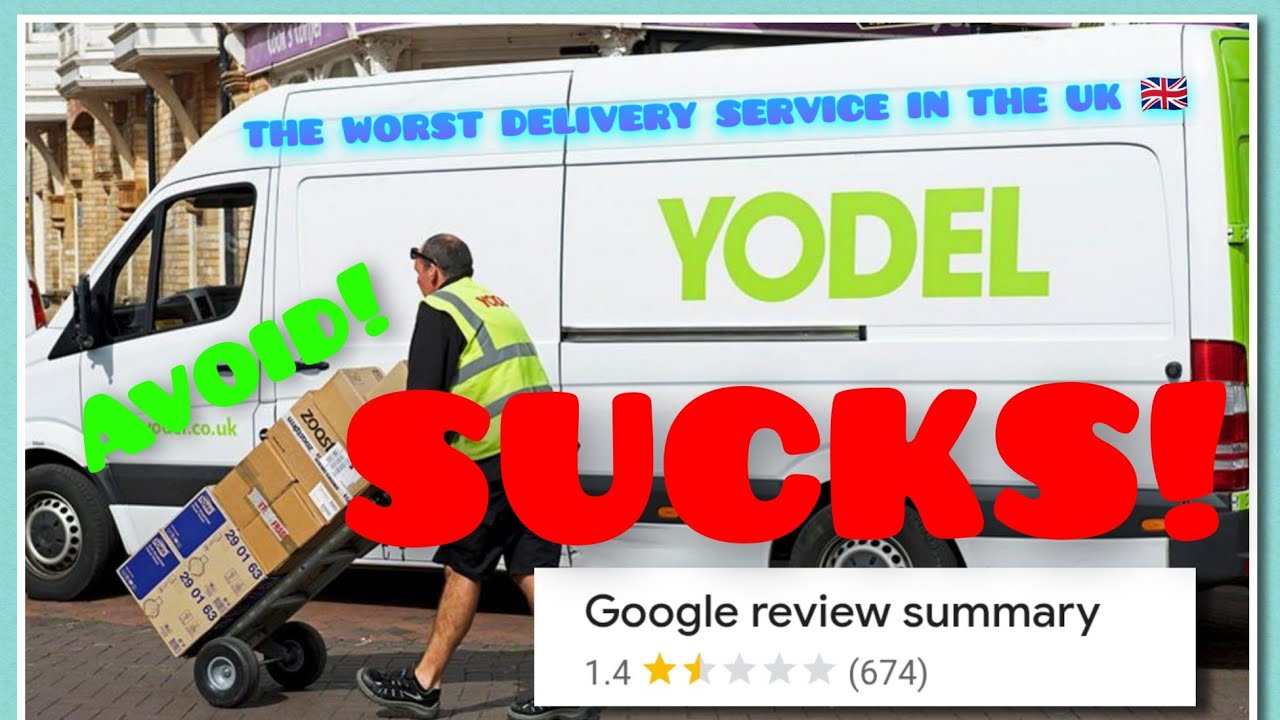 YODEL SUCKS ! The worst delivery company in the UK!    #england #delivery #post #parcel #unboxing