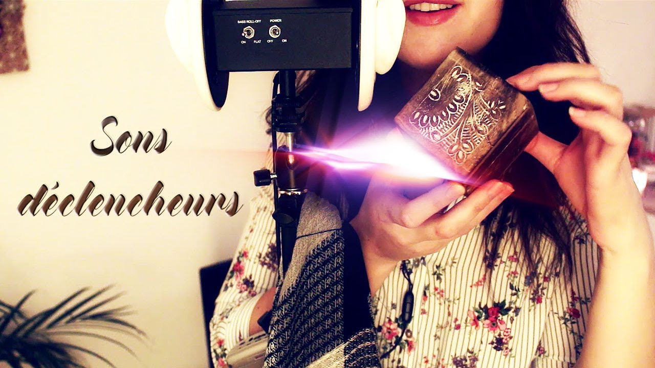 ASMR  ❤️  SONS DECLENCHEURS - MANY TRIGGERS ♡ 3Dio Favoris Septembre * Tapping * Ear to Ear