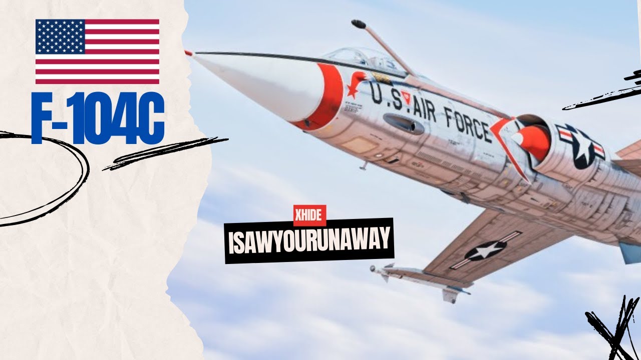 F-104C после нерфа в #warthunder