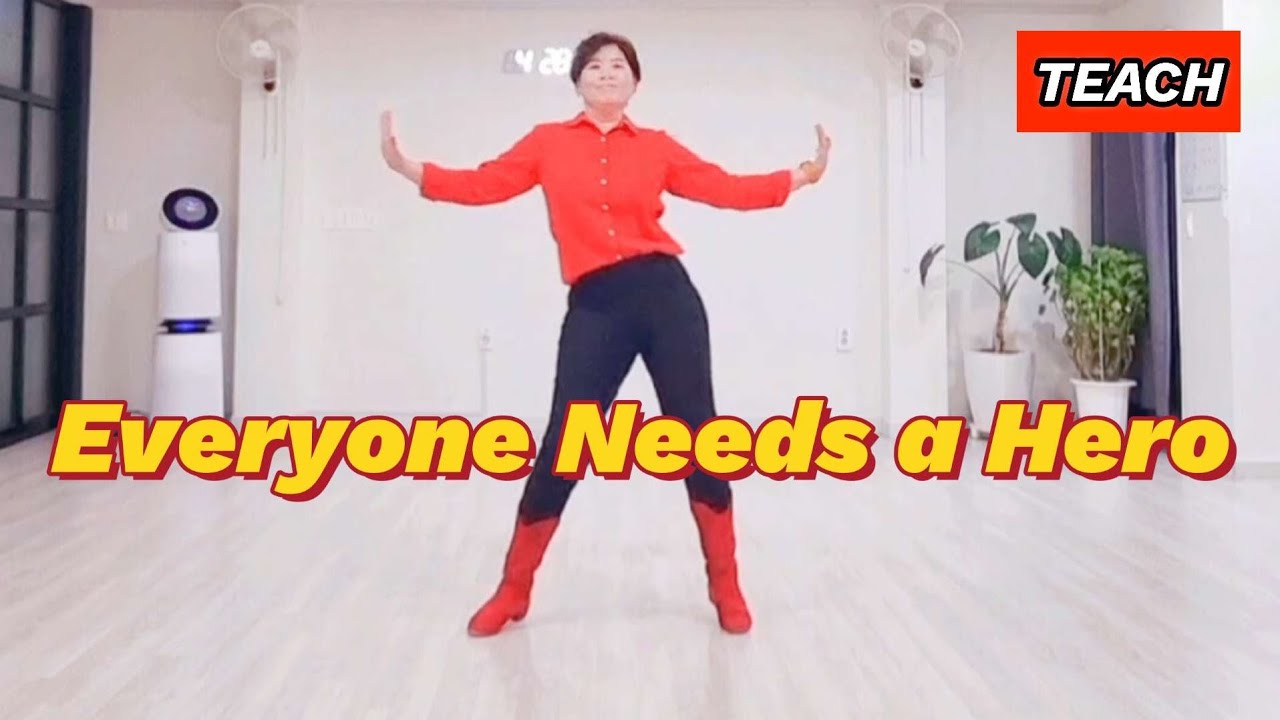 🎓Каждому нужен герой #linedance/#Teach/#intermediate/#RoyVerdonk/#GraceDavid/#JefCamp