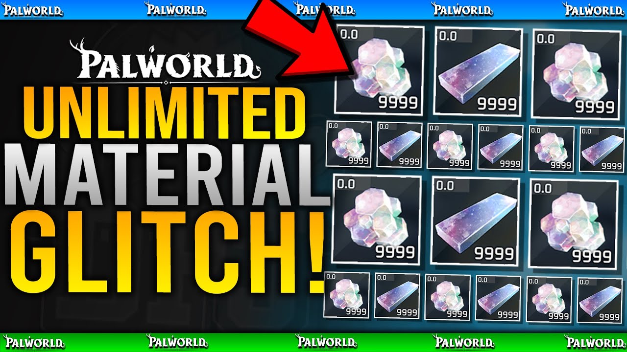 Infinite Hexolite + Material GLITCH / EASY DUPE EXPLOIT GUIDE - Palworld Feybreak After Patch Glitch
