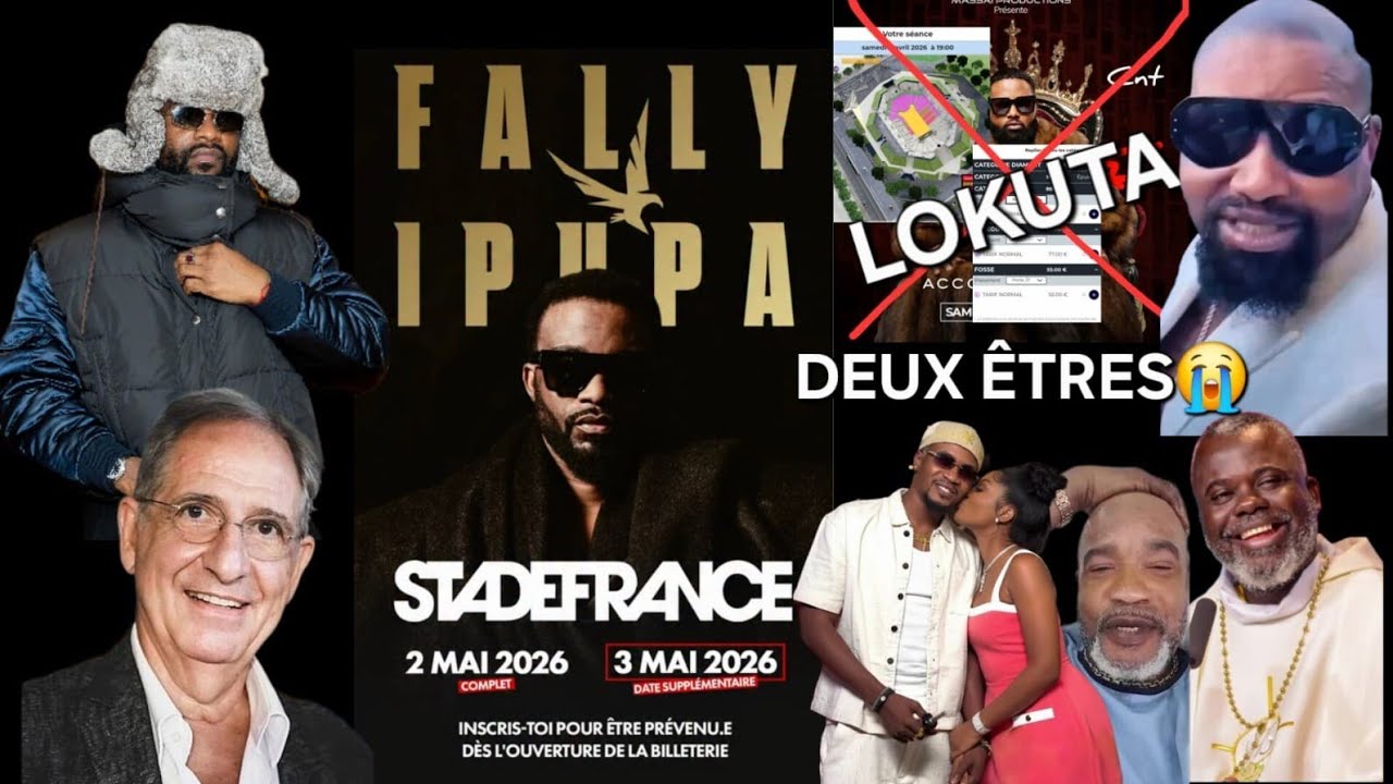FALLY IPUPA VERS UNE 3ÈME DATE STADE DE FRANCE 30K BILLETS, FERRÉ BERCY 7k ANNULATION, SANGO HUMILIÉ