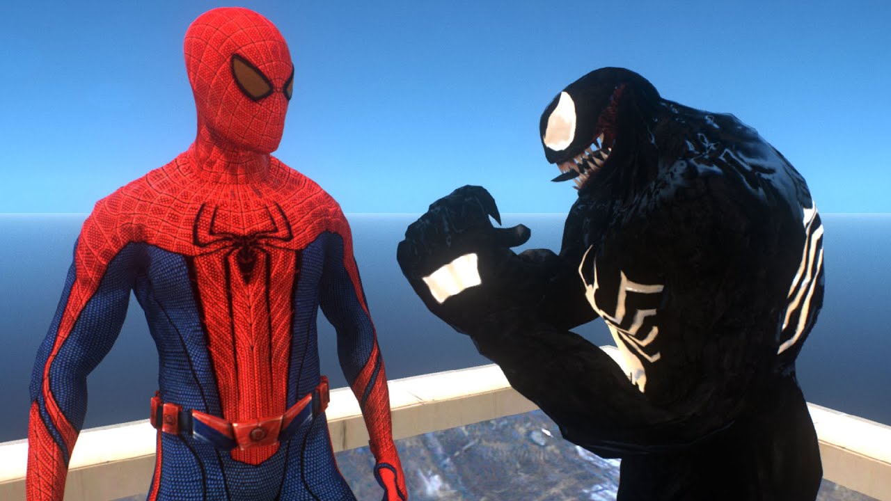 Spiderman vs Venom - THE AMAZING SPIDER-MAN (GTA 4)