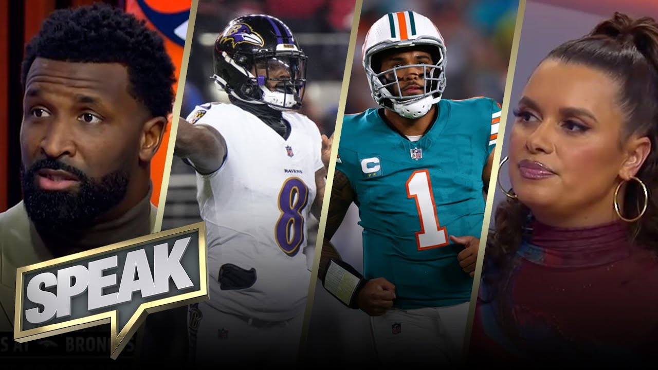 Does Lamar Jackson, Ravens, or Tua, Dolphins have the edge in Week 17? | NFL | SPEAK