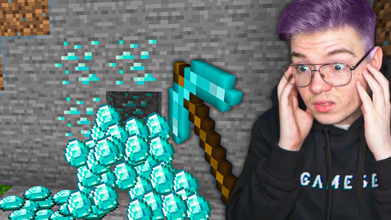 Minecraft, ale bloki MNOŻĄ się po wykopaniu...