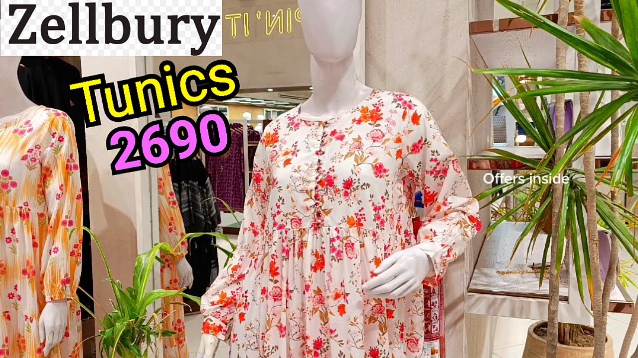 Zellbury New Collection 2025♥️Zellbury Tunics♥️ Zellbury Collection 1490