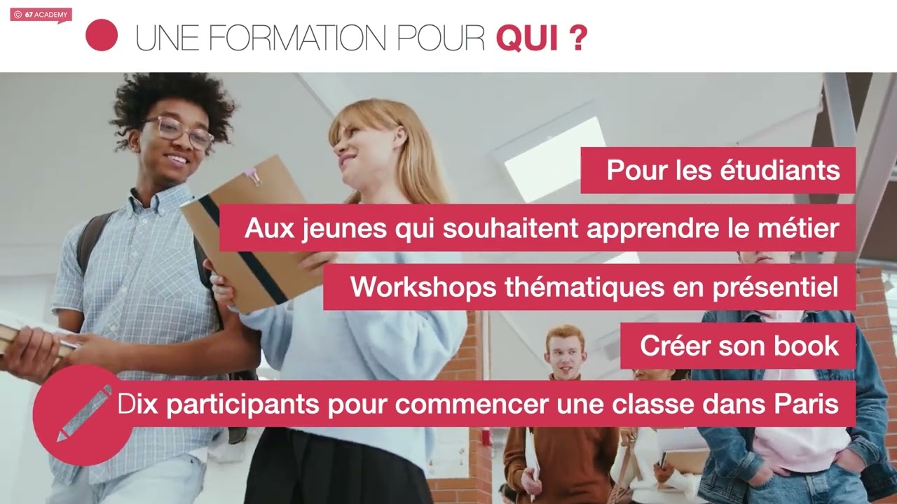 Présentation de la formation Direction Artistique - 67 Academy