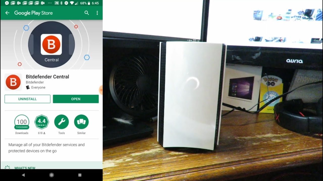 Настройка Bitdefender Box 2