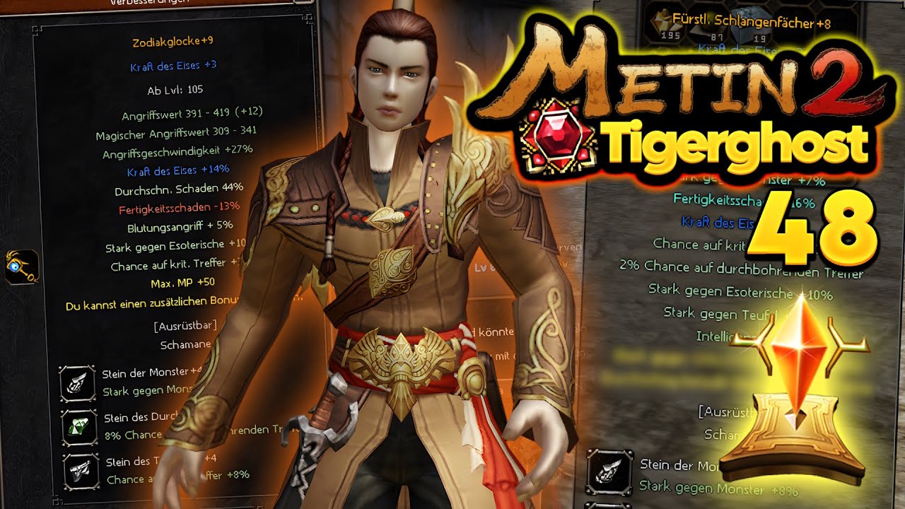 Metin2 Tigerghost [48] - Zodiakglocke+9 uppen & Fächer segnen & MGQ