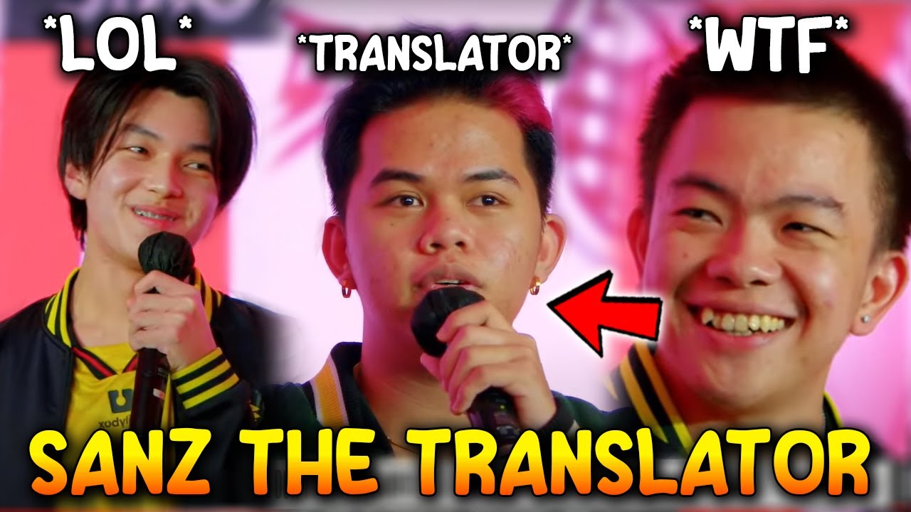 LOL😂 SANZ TRANSLATING KAIRI's MESSAGE TO PH FANS...