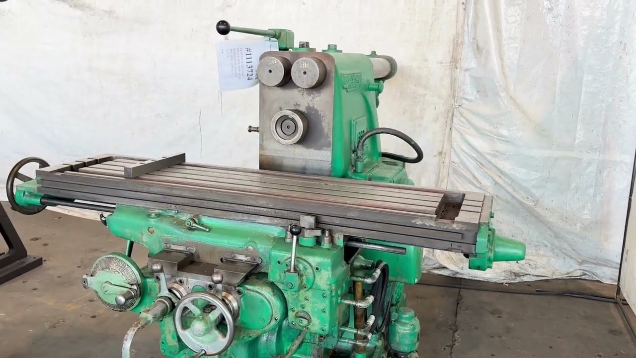 KEARNEY & TRECKER MILWAUKEE 30HP-3CSM HORIZONTAL MILLING MACHINE. STOCK # 1113724.