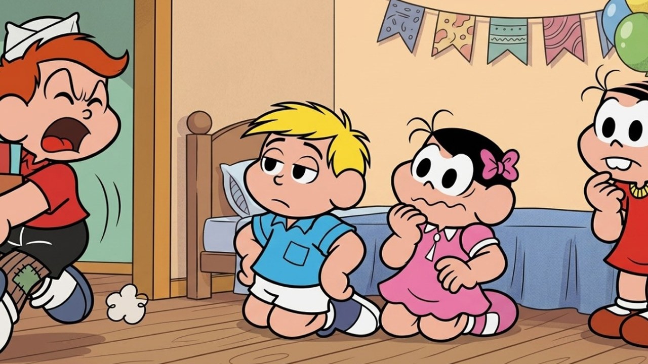O NOVO AMIGO DA MAGALI | 🍉 Gibi da Magali Narrado (Turma da Mônica)