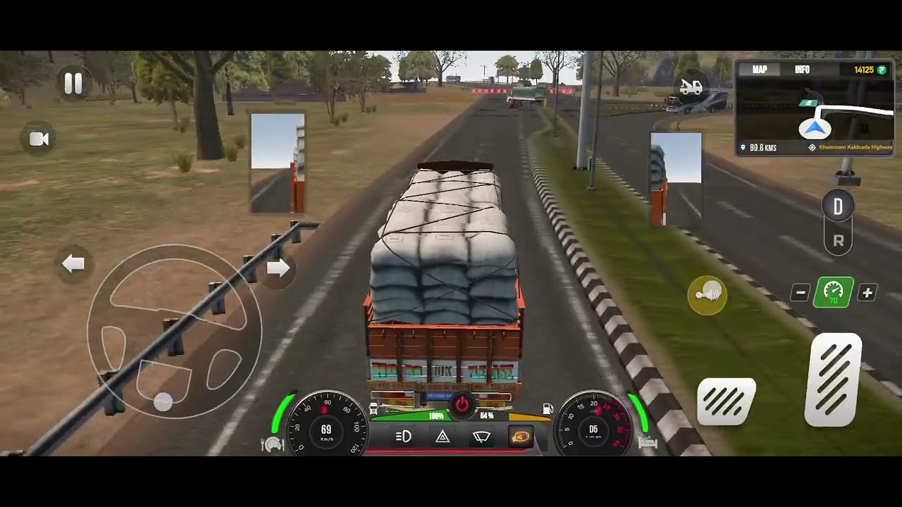##Truck masters : India simulator## real Indian trucks across huge cities   realistic 3D simulator##
