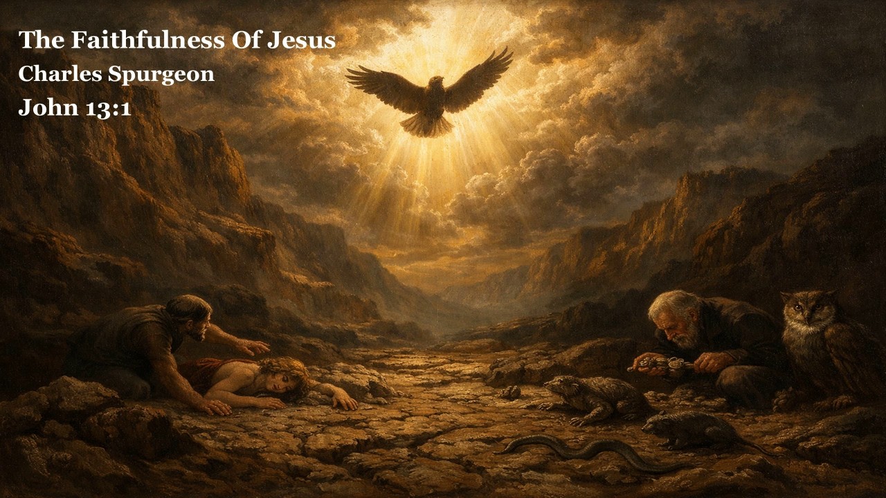 The Faithfulness Of Jesus | John 13:1 | Charles Spurgeon | He Loved Them To The End