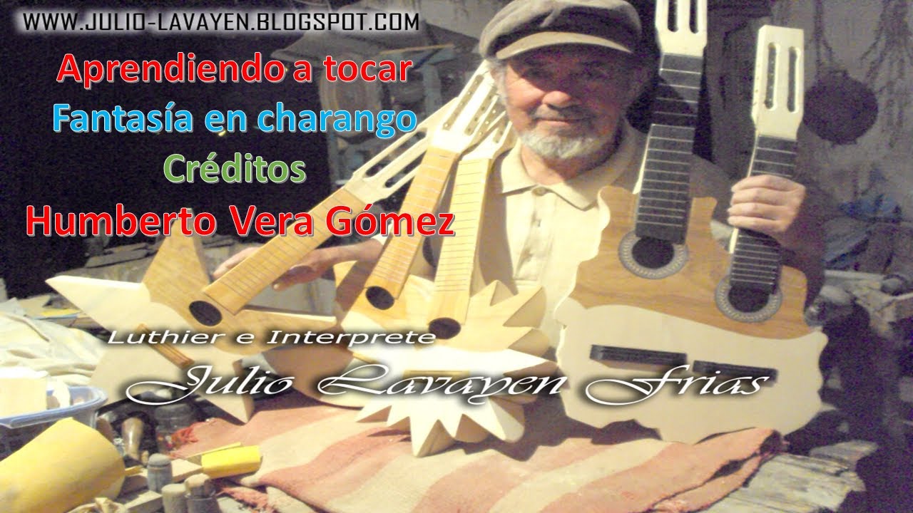 Como tocar  Fantas&iacute;a de Julio Lavay&eacute;n en charango