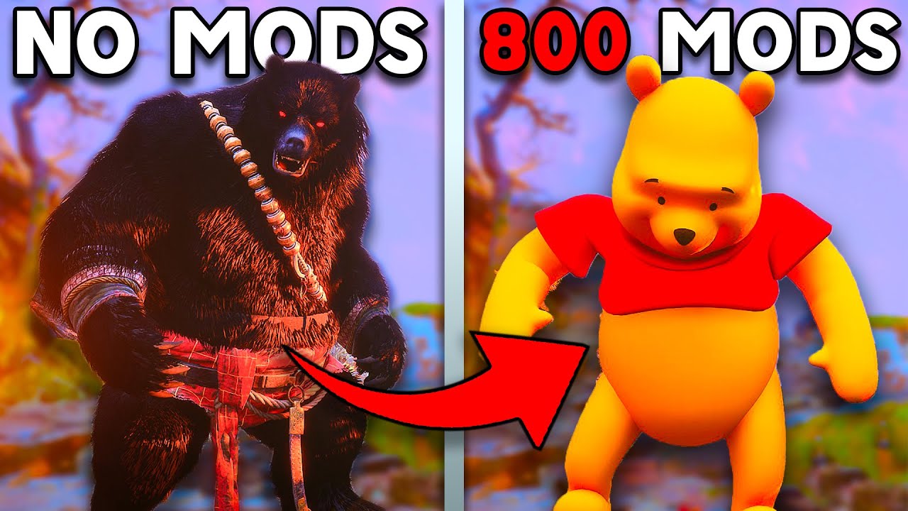 Black Myth: Wukong BUT every time I Die, I Install a New Mod 2