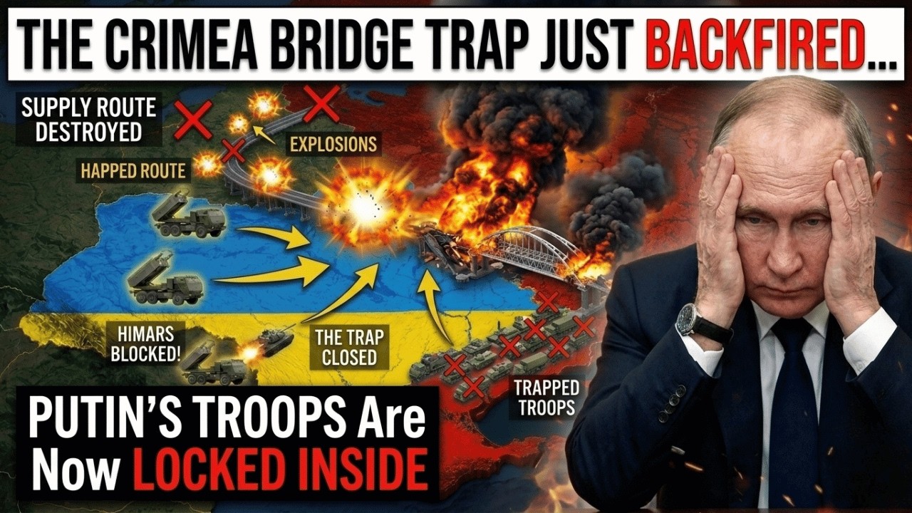 The Crimea Bridge Trap Just BACKFIRED&hellip; Putin&rsquo;s Troops Are Now Locked Inside