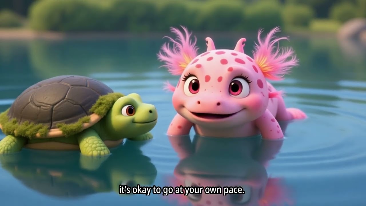 Axel the Axolotl |The Inspiring Story of 20 Interesting Axolotl Facts| 3- to 7-year-old Children