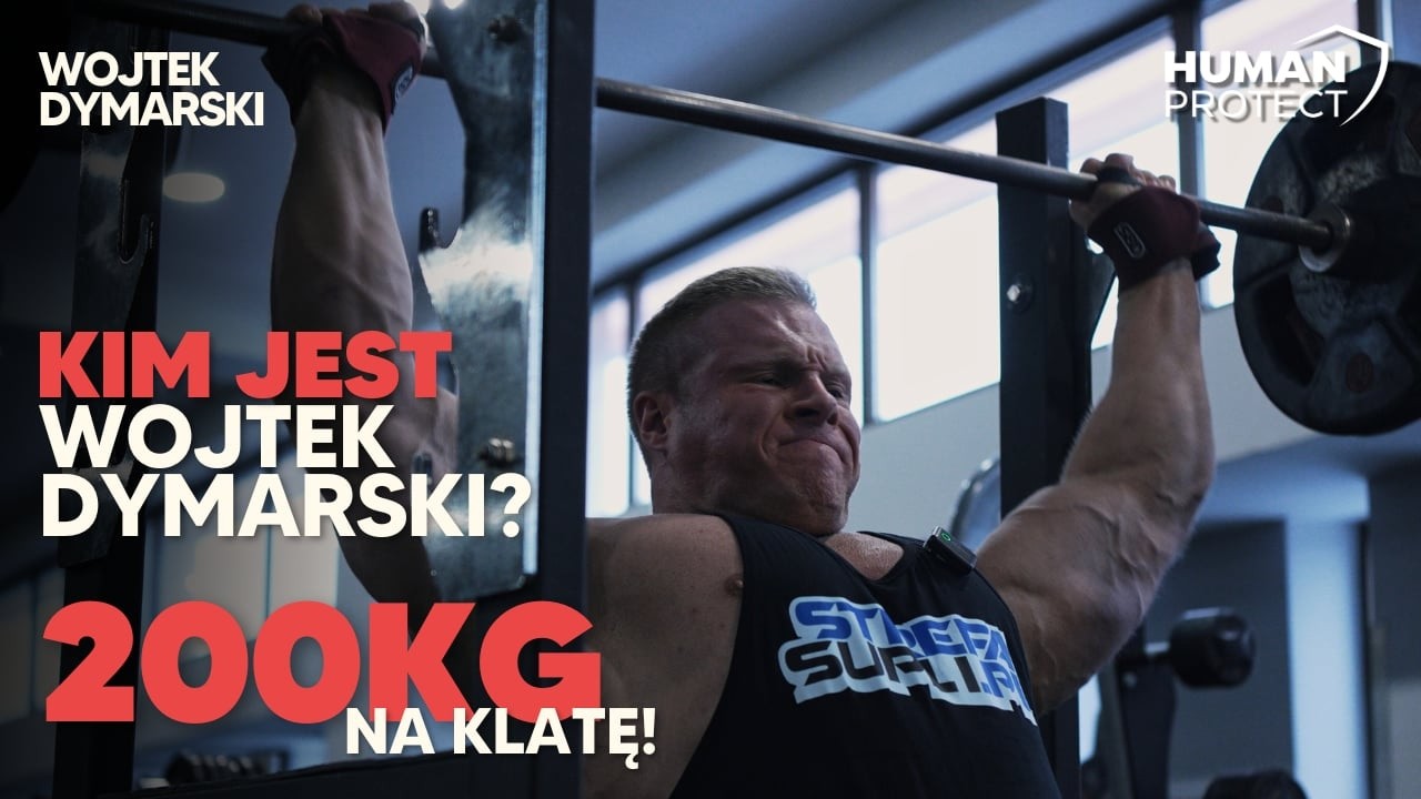 Dzień z Wojtkiem Dymarskim | Mocny Trening Klatki | Wyciskanie 200kg | Dieta