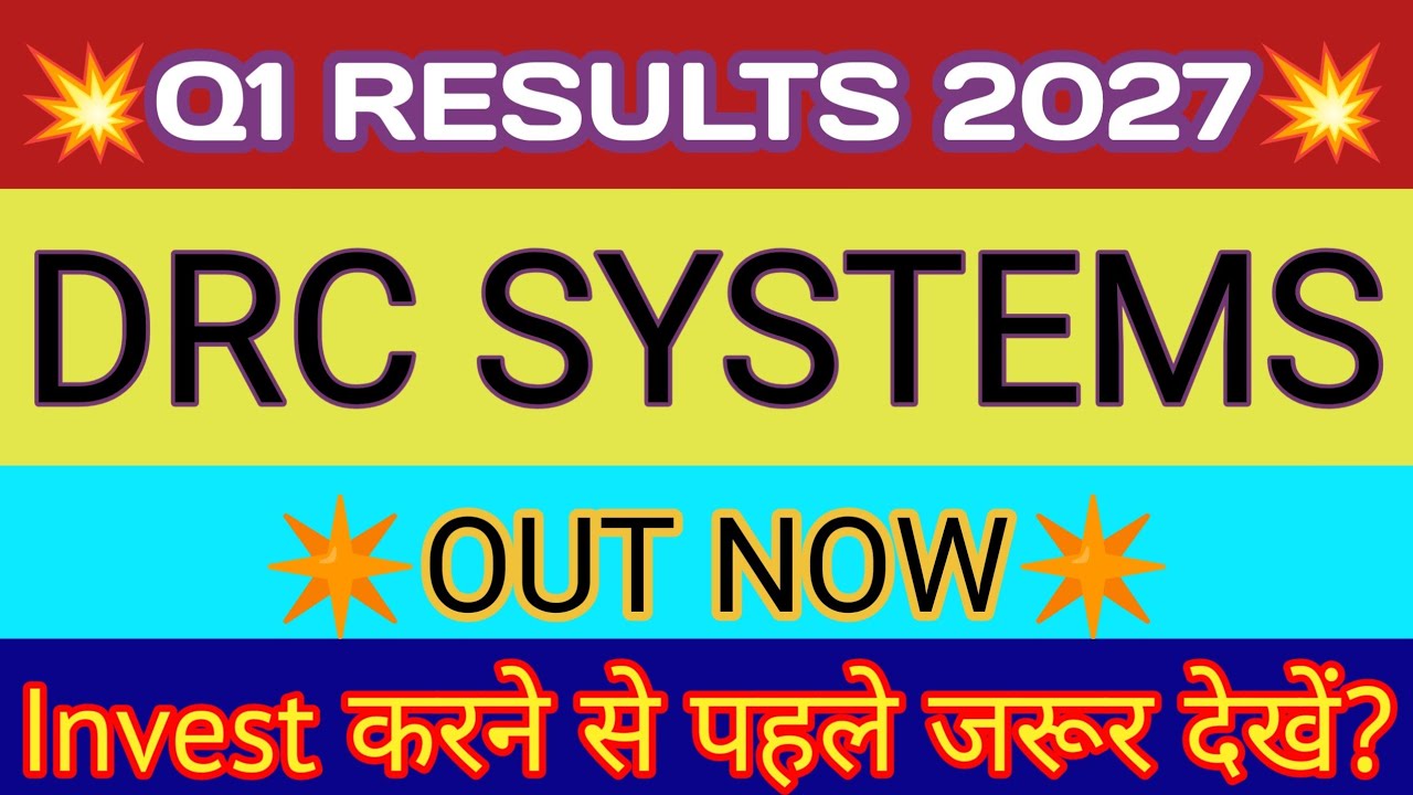 DRC Systems Q1 Results 2026 🔴DRC Systems Results🔴DRC Systems Share News🔴DRC Systems Share News Today
