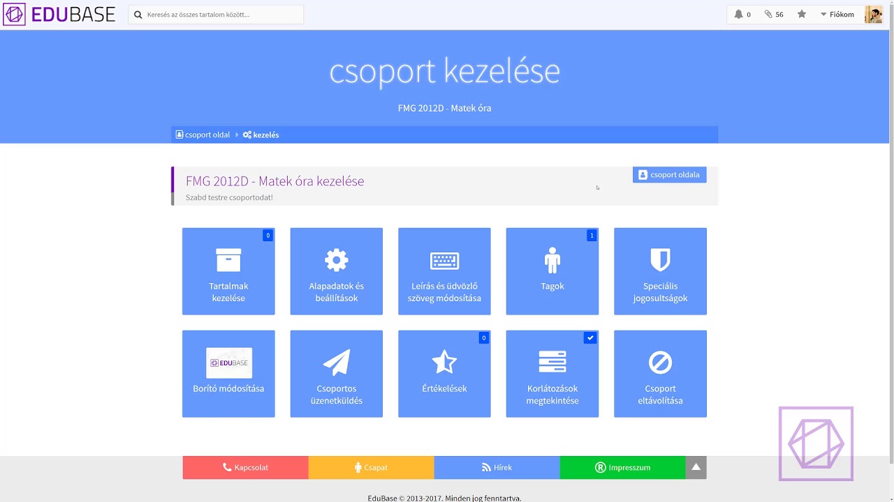 EduBase HowTo [2. rész] - Hogy is néz ki egy Digitális Osztályterem?