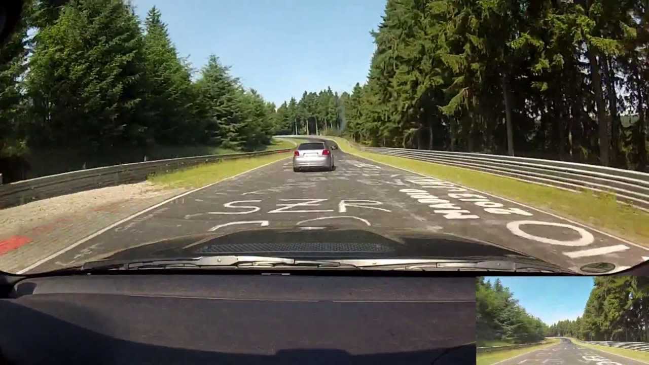 ►►►M3 E46 chasing Audi 3.2L V6 - Nürburgring Nordschleife Touristenfahrten - 14.07.2013