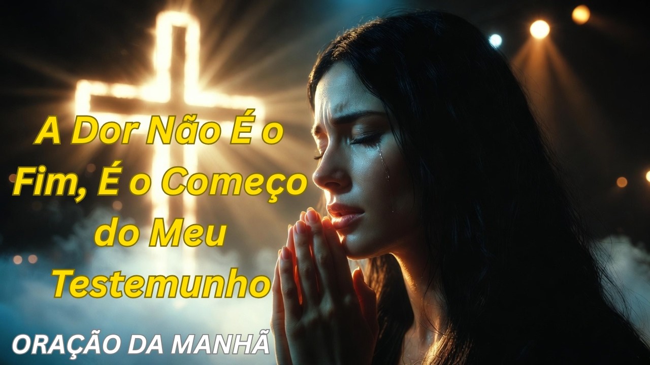 🎵 A Dor Não É o Fim, É o Começo do Meu Testemunho 😭🔥 — Oração Cantada