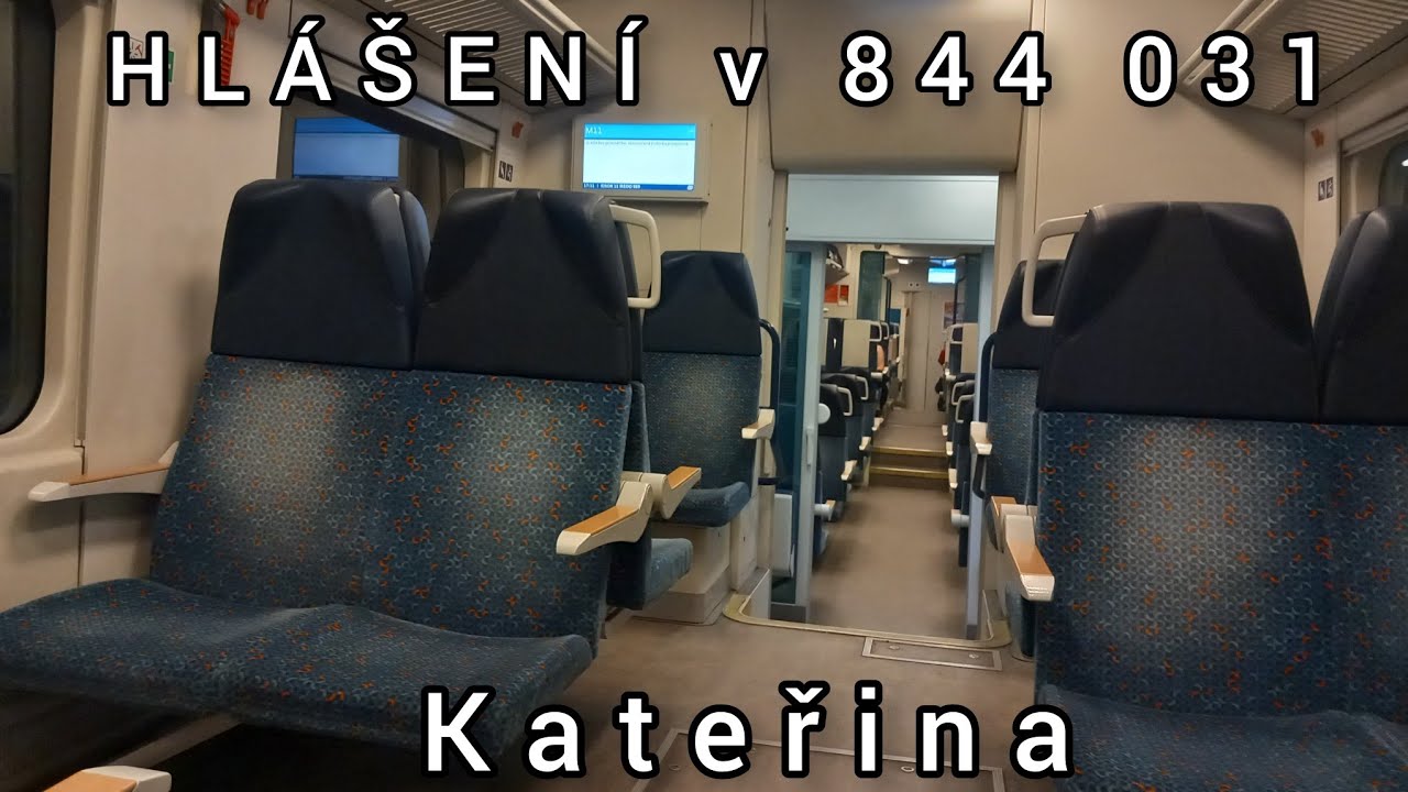 Hlášení ve vlaku Os 3786/12740 (Zábřeh na Moravě - Česká Třebová)