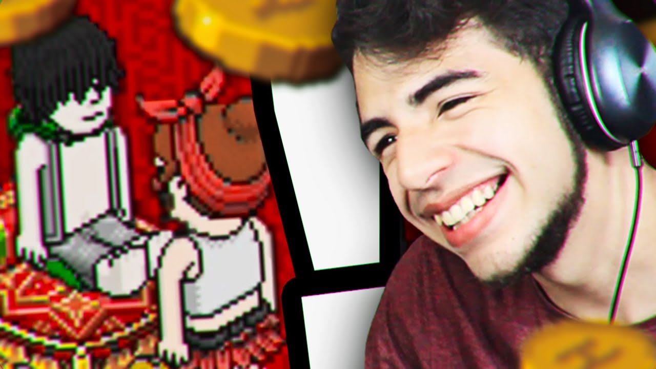 O DIA QUE EU GASTEI 150 MOEDAS NO HABBO KKKKK