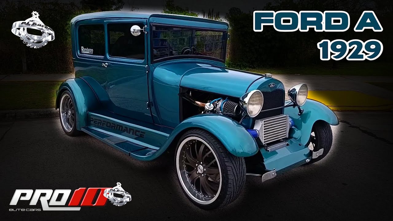 Ford A 1929 Hot Rod 🇦🇷 Pro10 Elite 📺 El GarageTv 📺
